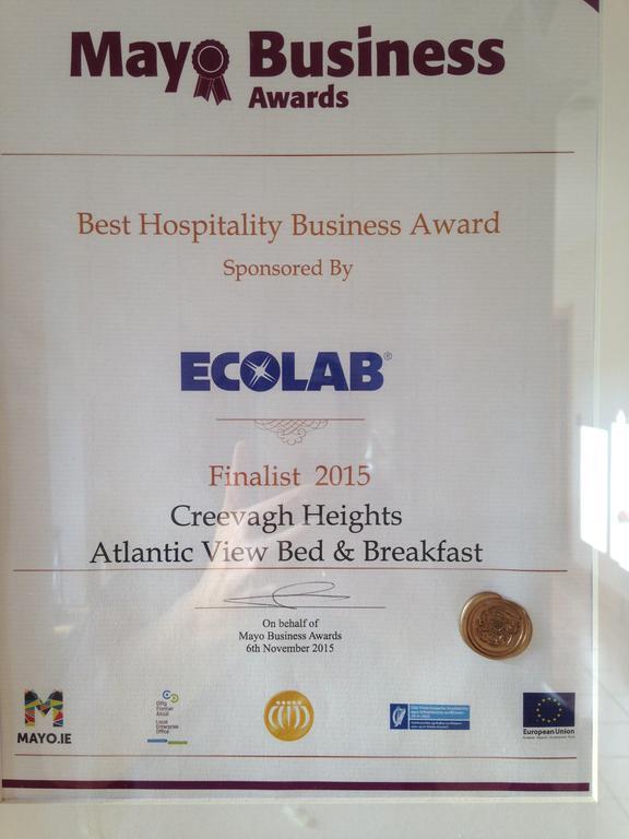 Creevagh Heights B&B Killala Dış mekan fotoğraf